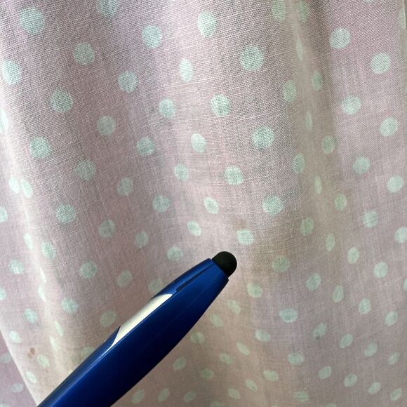 Vintage 80s Disney Minnie Mouse Junior Girls Size Dress Polka Dots Pink Midi - Picture 4 of 9